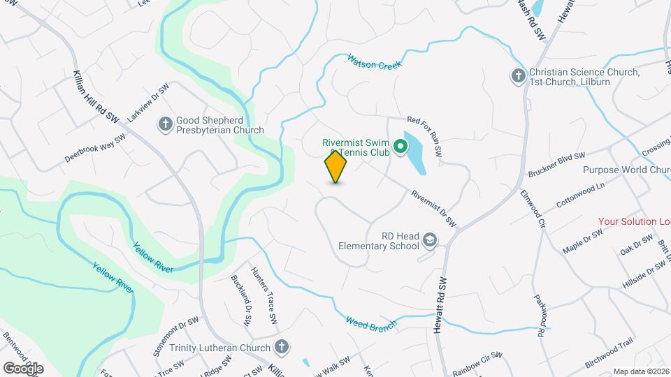 3884 Hunting Ridge Dr SW Mapa y Detalles de la Ubicación