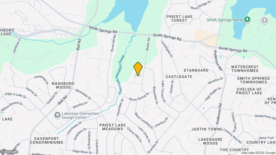 417 Bluewater Dr Map and Location Details