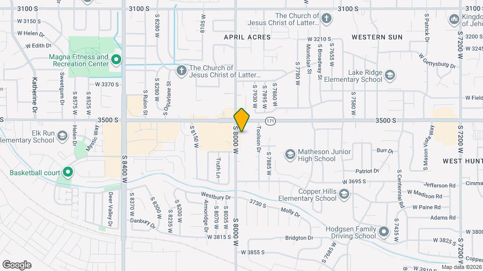 3533 S 8000 W Map and Location Details