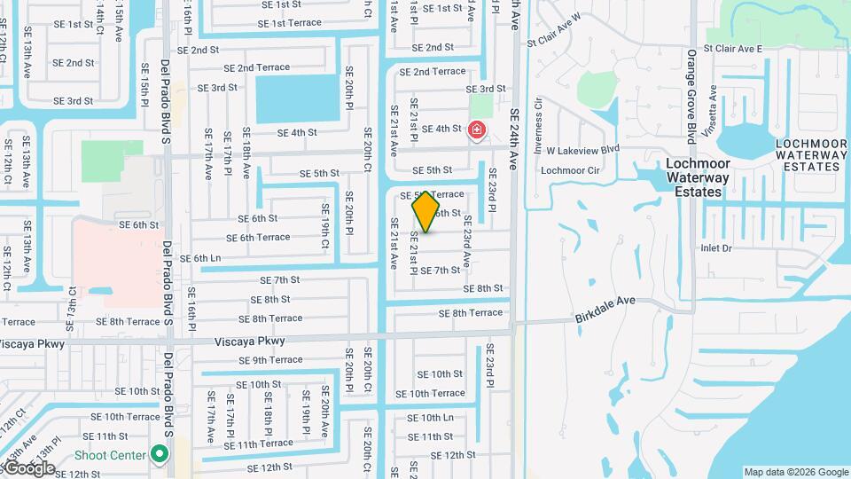 2122 SE 6th Terrace Map and Location Details