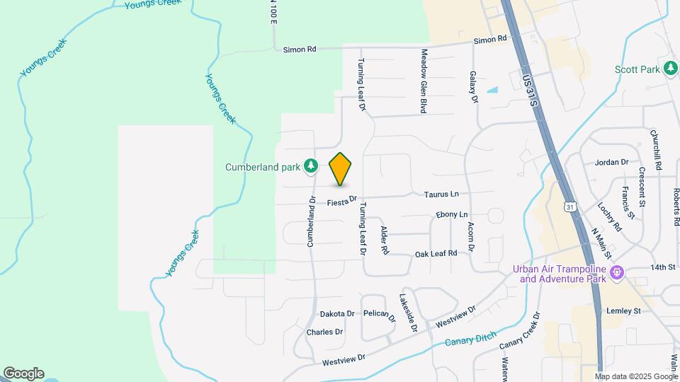 1237 Niagara Ln Map and Location Details