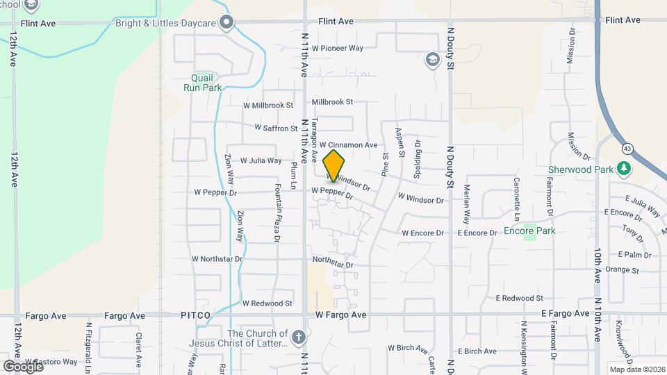 520 W Pepper Dr Map and Location Details