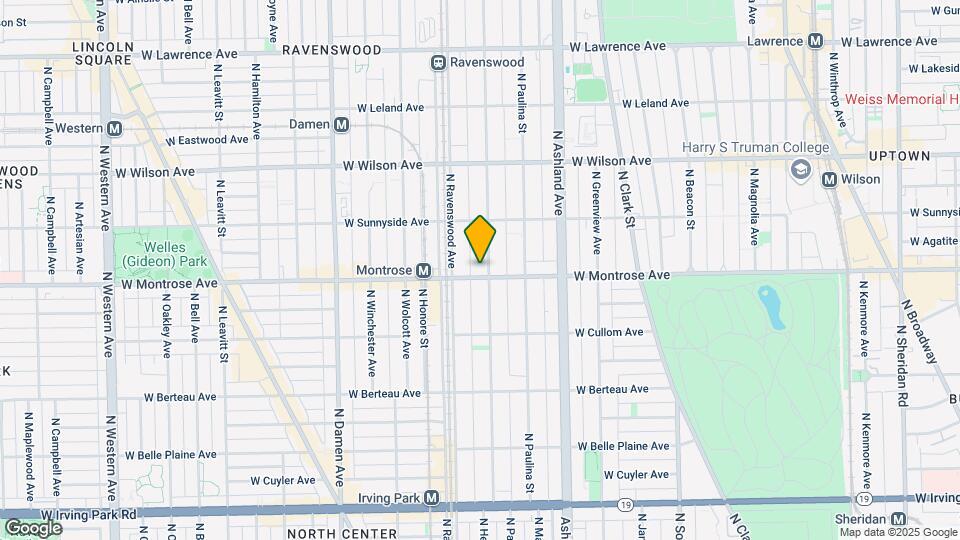 4402 N Hermitage Ave Map and Location Details