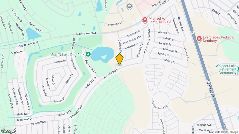 4918 Granada Blvd Map and Location Details