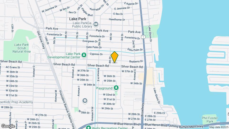 331 Silver Beach Rd Map and Location Details