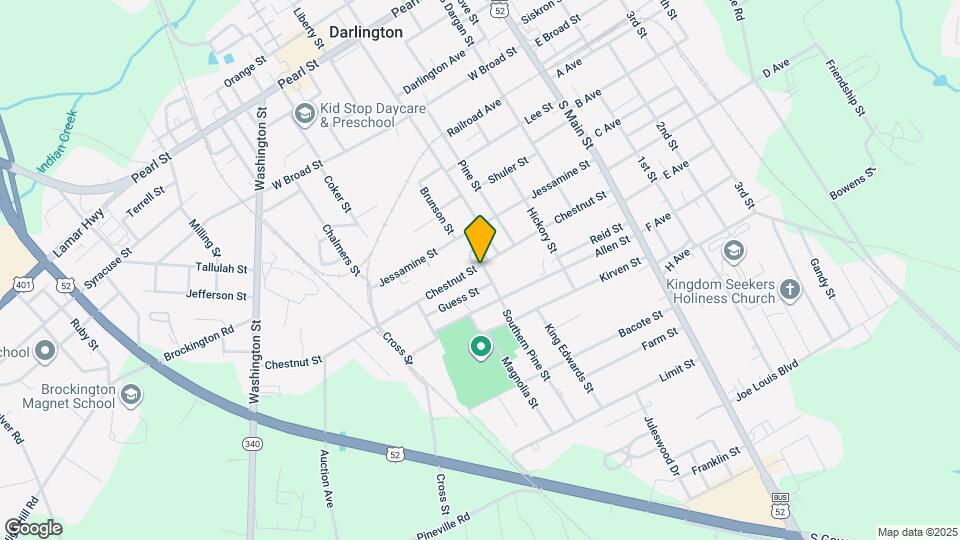 501 Chestnut St Map and Location Details