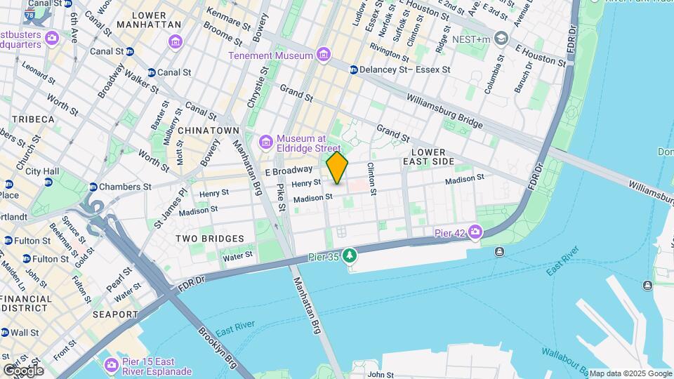 215 Madison St Map and Location Details