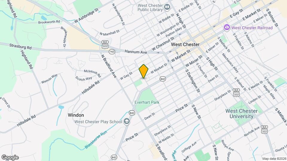 2 S Brandywine St Map and Location Details