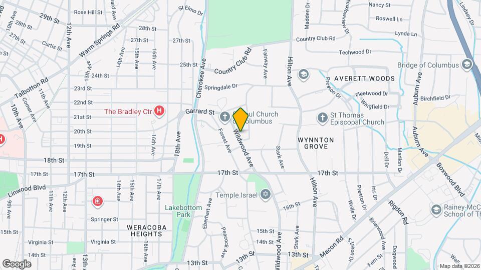 1934 Wildwood Ave, Unit A Map and Location Details