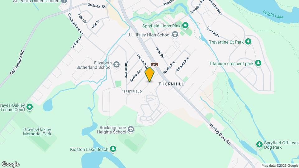 80 Hilden Dr Map and Location Details