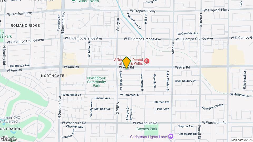 4131 Amberdale Ave Map and Location Details
