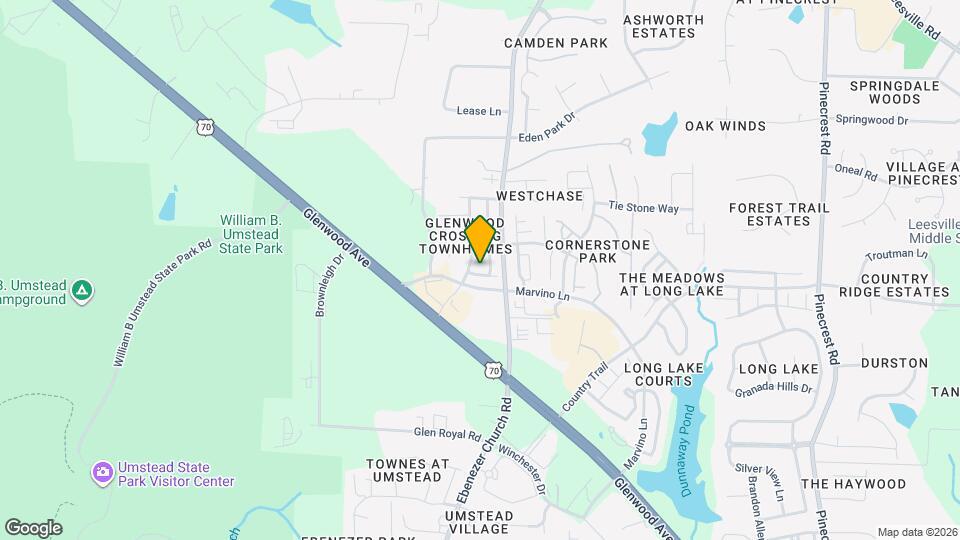 8616 Thunderwood Dr Map and Location Details