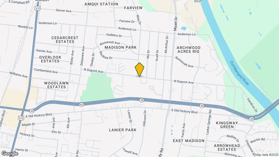 706 N Dupont Ave Map and Location Details