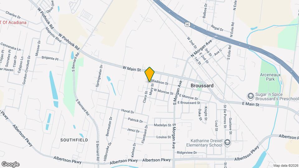 207 Clara St Map and Location Details