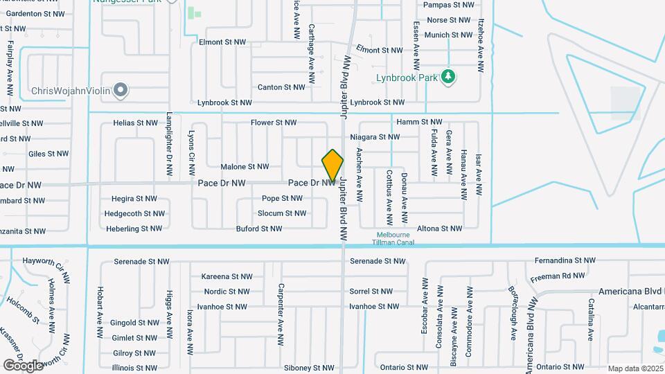 906 Pace Dr NW Map and Location Details