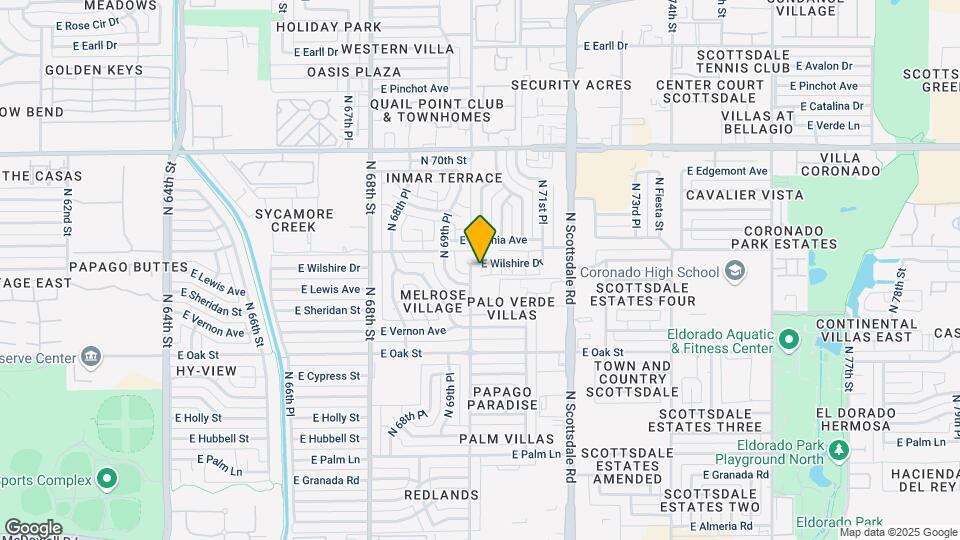 7001 E Wilshire Dr Map and Location Details