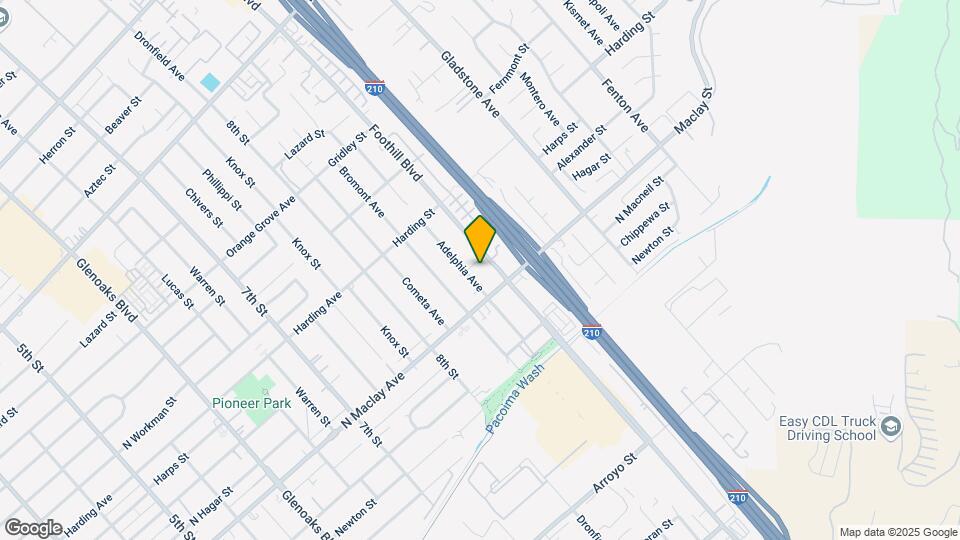 13180 Foothill Blvd Map and Location Details