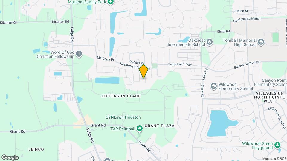 17815 Misty Pond Ct Map and Location Details