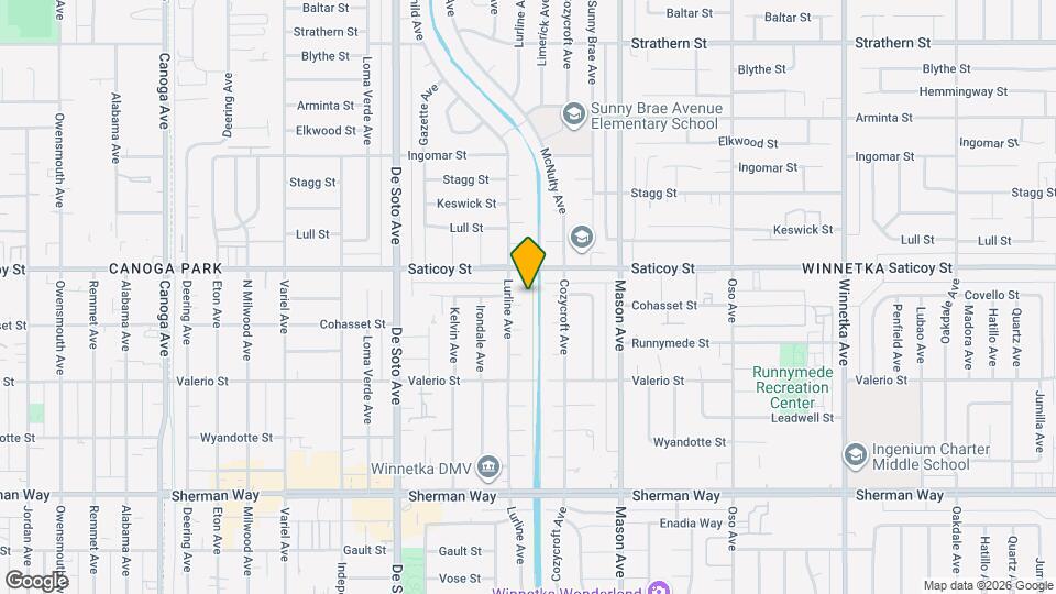 20645 Covello St, Unit ADU Mapa y Detalles de la Ubicación