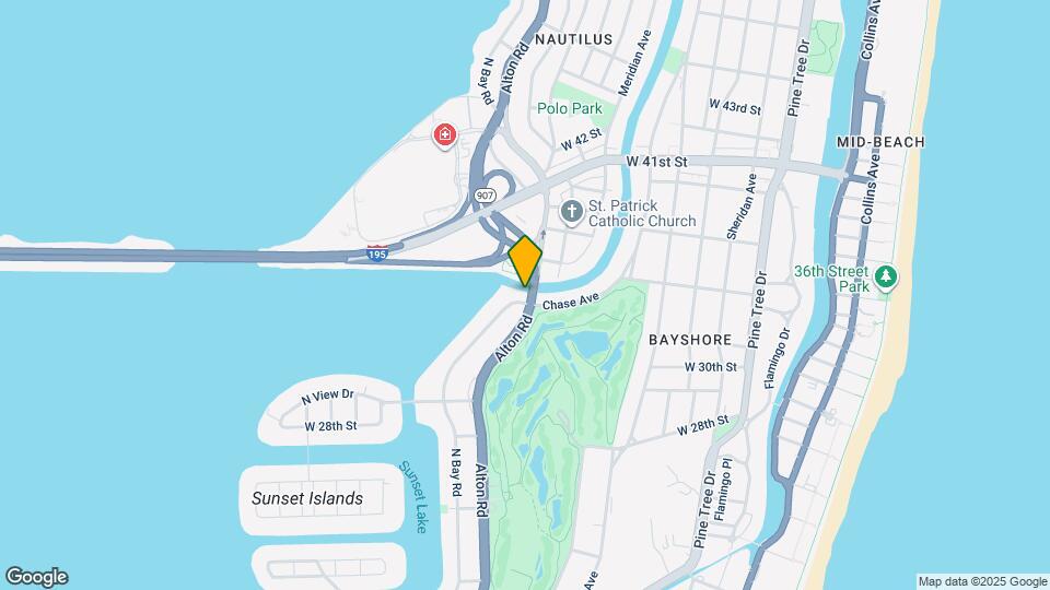 3180 N Bay Rd Map and Location Details