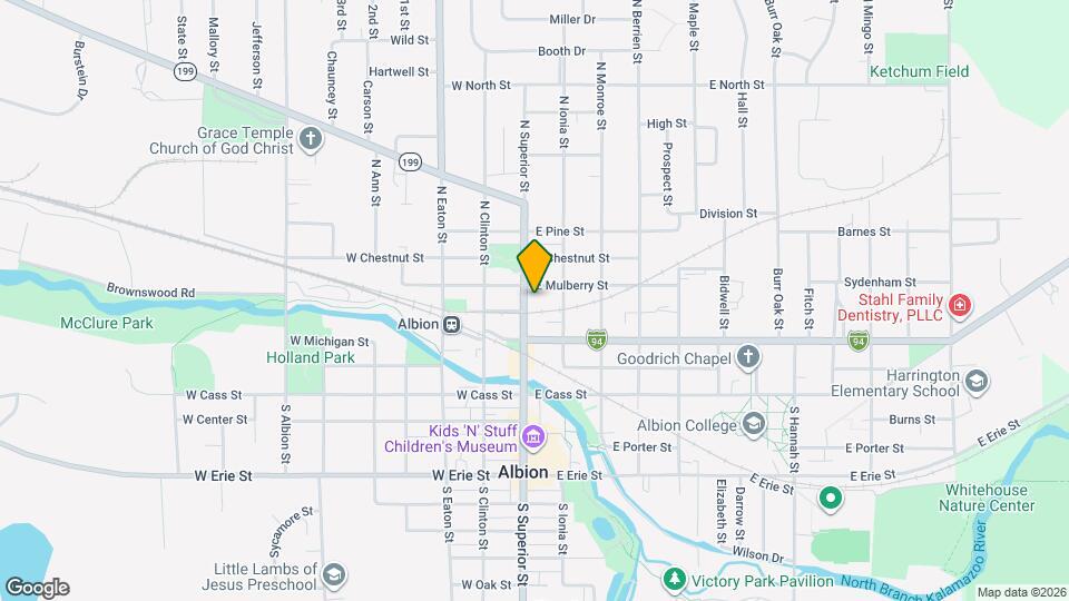 404 N Superior St, Unit 4 Map and Location Details