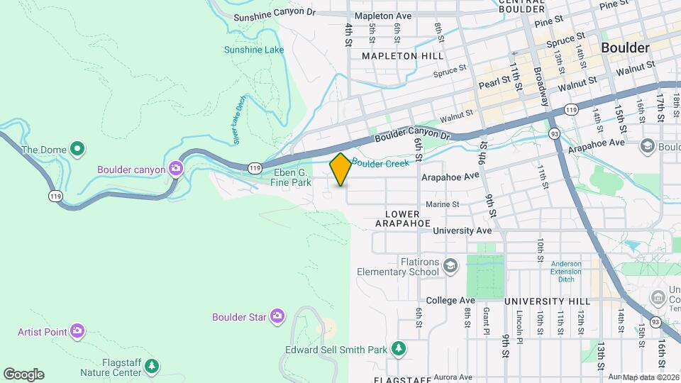 1633 4th St Map and Location Details