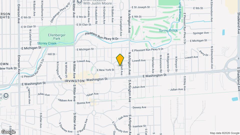 50 N Campbell Ave Map and Location Details