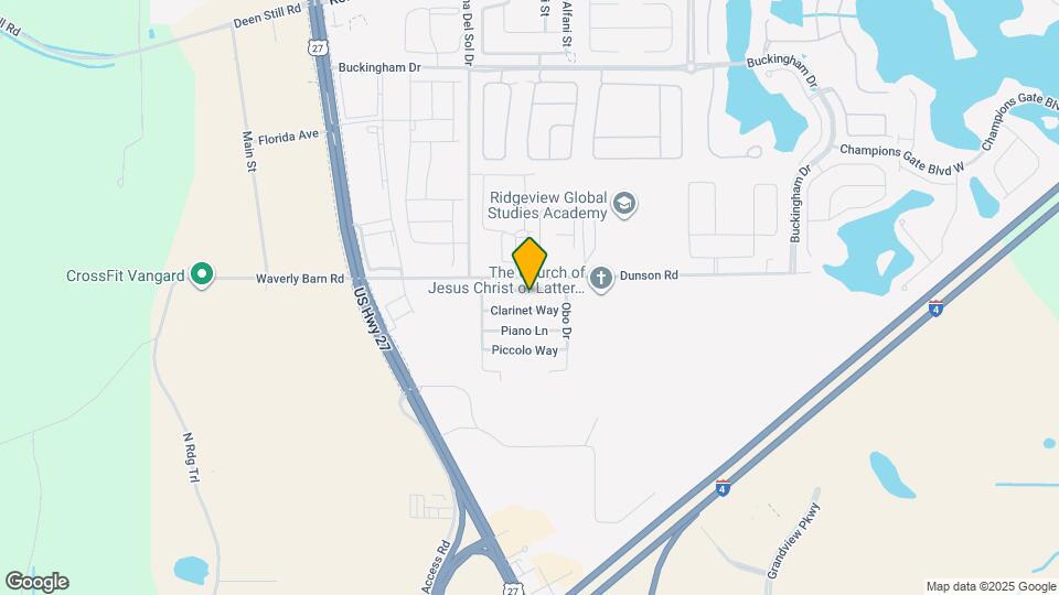 255 Cello St Map and Location Details