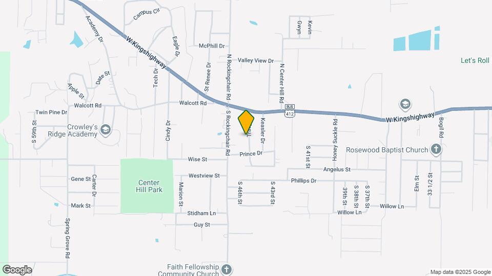 210 Tracy Ln Map and Location Details