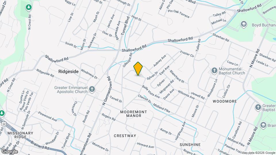 628 Sylvan Dr Map and Location Details