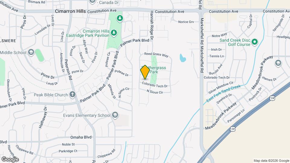 7528 Colorado Tech Dr Map and Location Details
