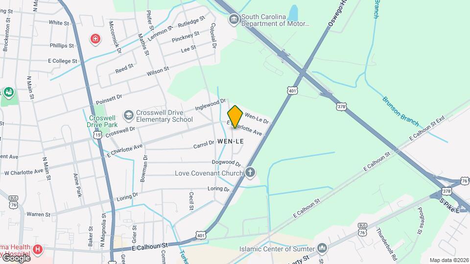 107 Emily Dr Map and Location Details