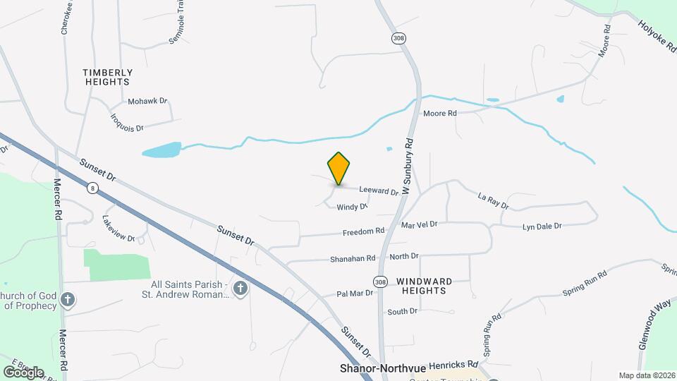 204 Gusty Dr Map and Location Details