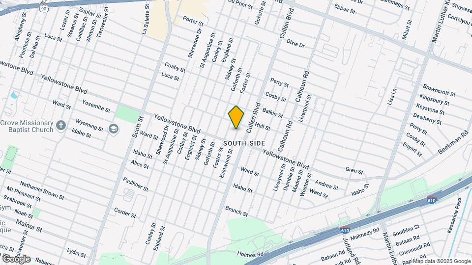 6614 Eastwood St Map and Location Details