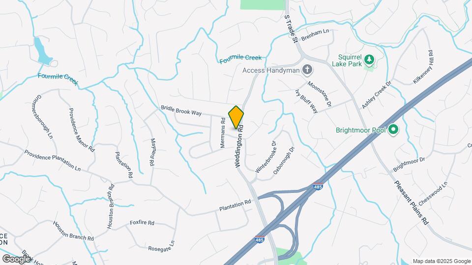 2210 Weddington Rd Map and Location Details