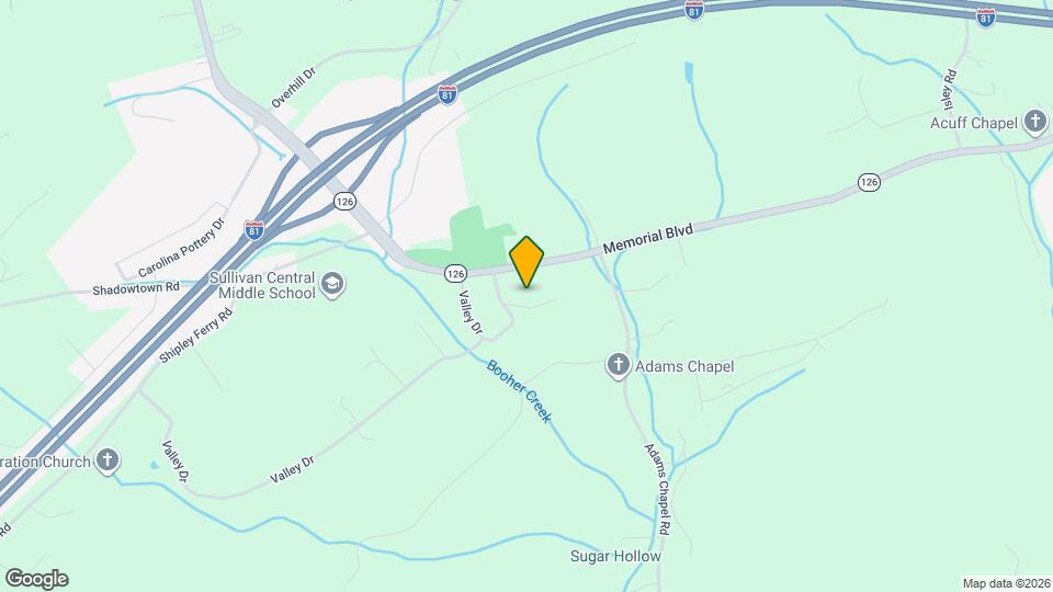 217 Banner St Map and Location Details