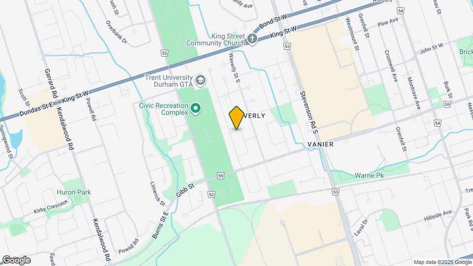 166 Barkley Crescent Map and Location Details