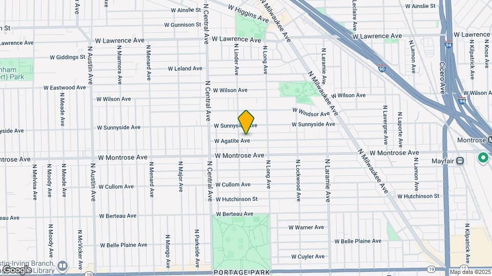 5448 W Agatite Ave Map and Location Details