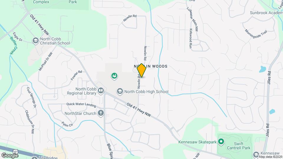 3560 Nowlin Rd Map and Location Details
