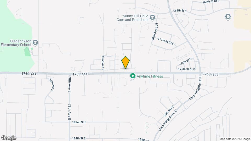8422 175th St Ct E Map and Location Details