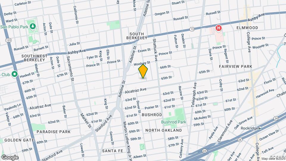 780 65th St Map and Location Details