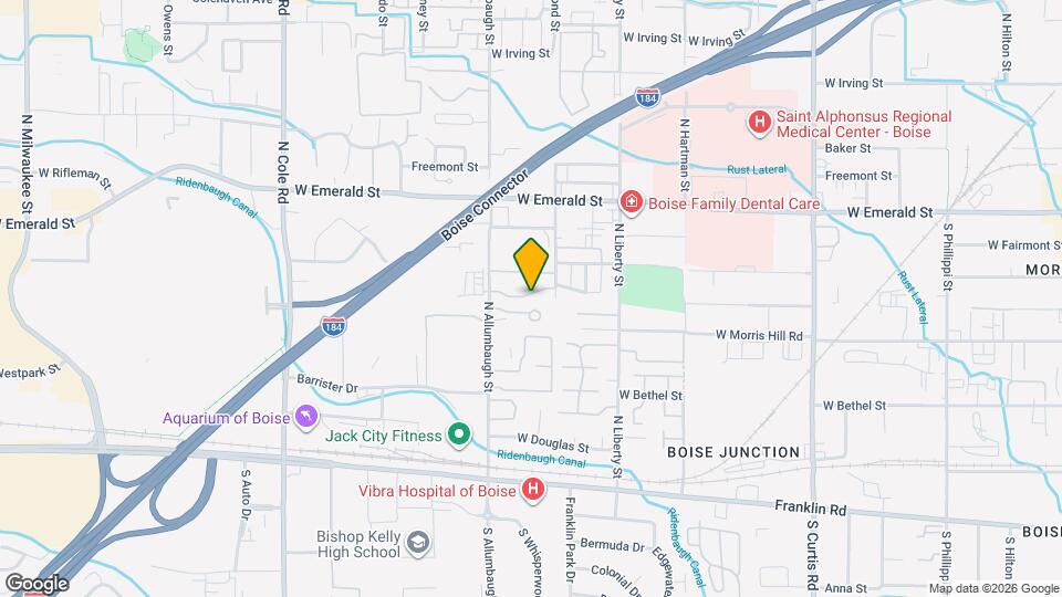 6635 W Clinton Ln Map and Location Details