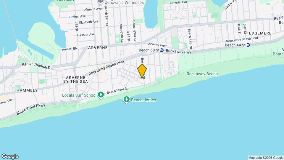 1-27 Beach 62nd St Map and Location Details
