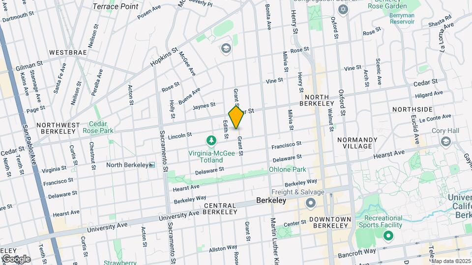 1643-1645 Grant St Mapa y Detalles de la Ubicación