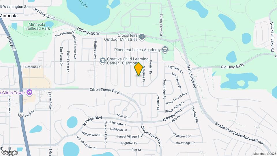 1040 Scenic View Cir Map and Location Details