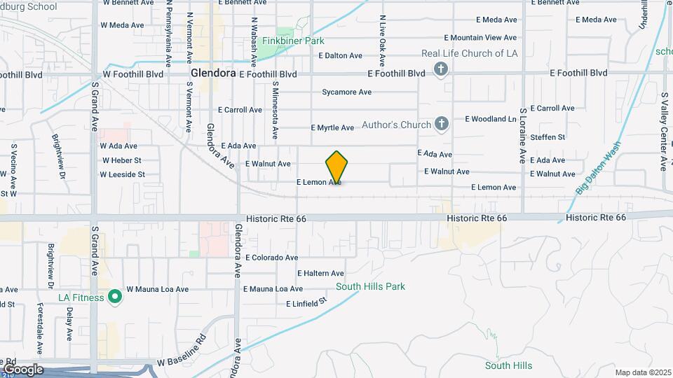 572 E Lemon Ave, Unit #A Map and Location Details