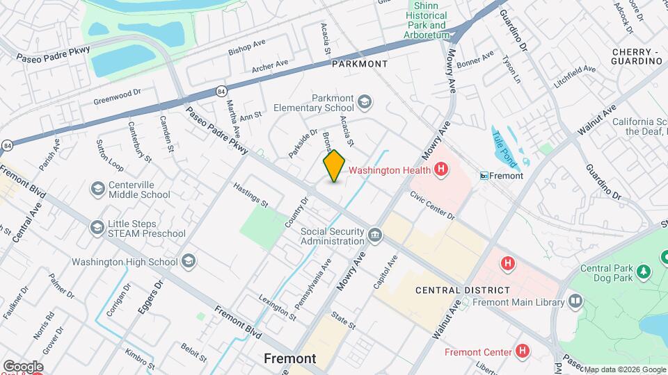 Cogir of Fremont Map and Location Details