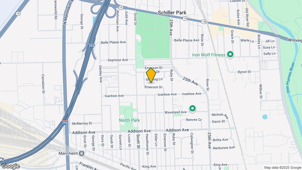 3837 Emerson Dr Map and Location Details