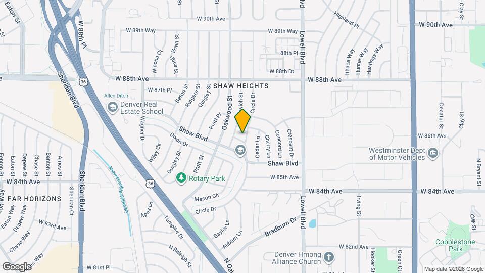 8551 Circle Dr Map and Location Details