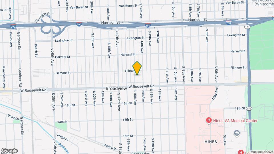 2127 S 15th Ave Map and Location Details